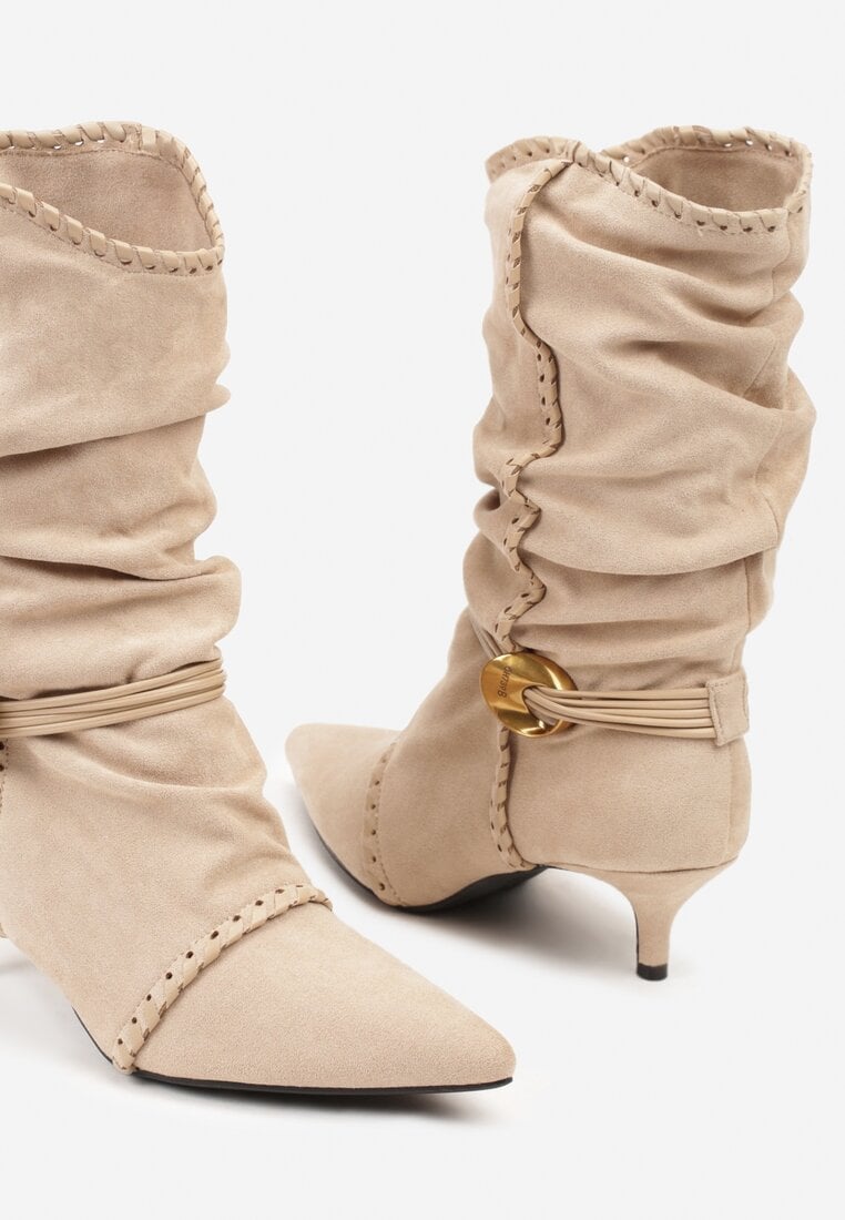 Botine Avodvire Bej
