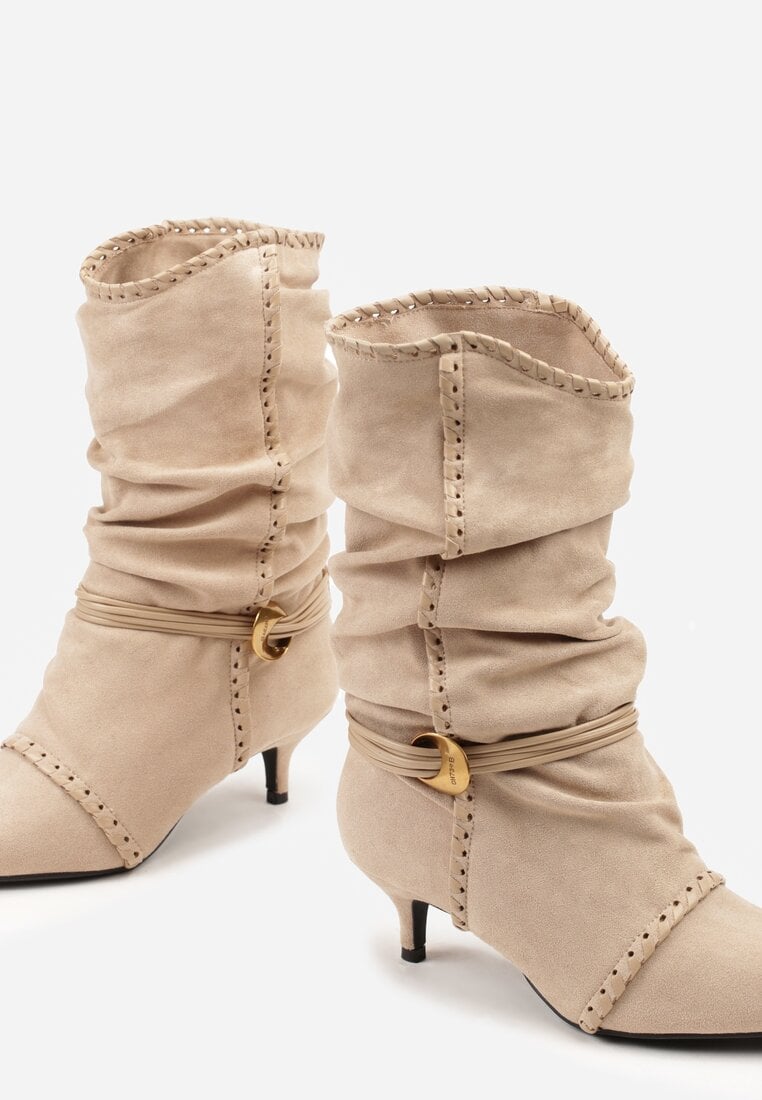Botine Avodvire Bej