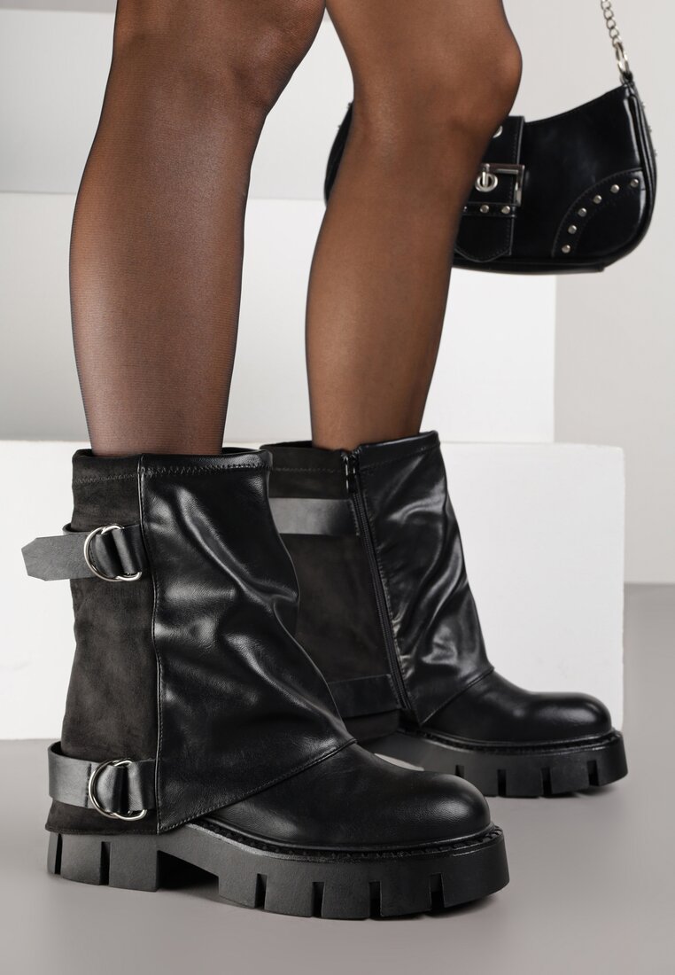 Botine Zevrina Negre