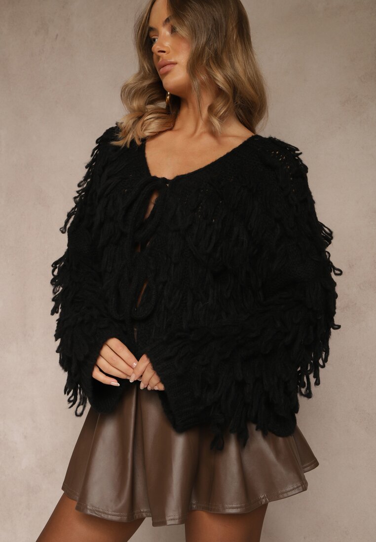 Cardigan Tiseana Negru