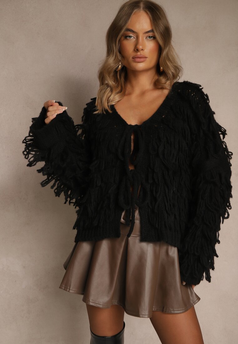 Cardigan Tiseana Negru