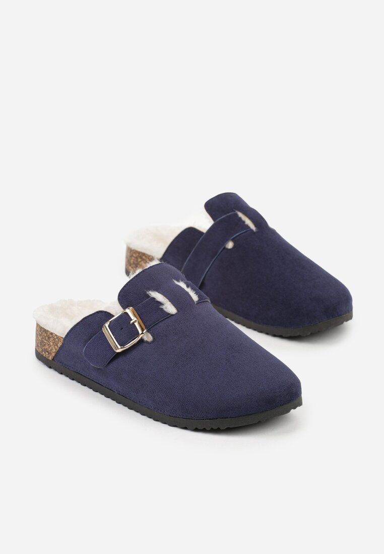 Papuci de casă Bleumarin
