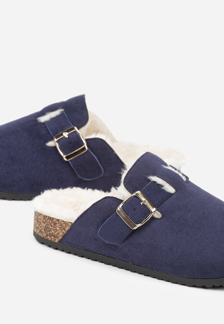 Papuci de casă Bleumarin