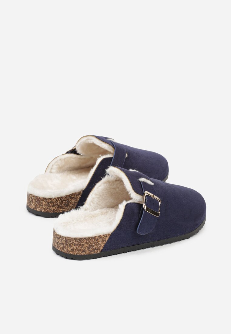 Papuci de casă Bleumarin