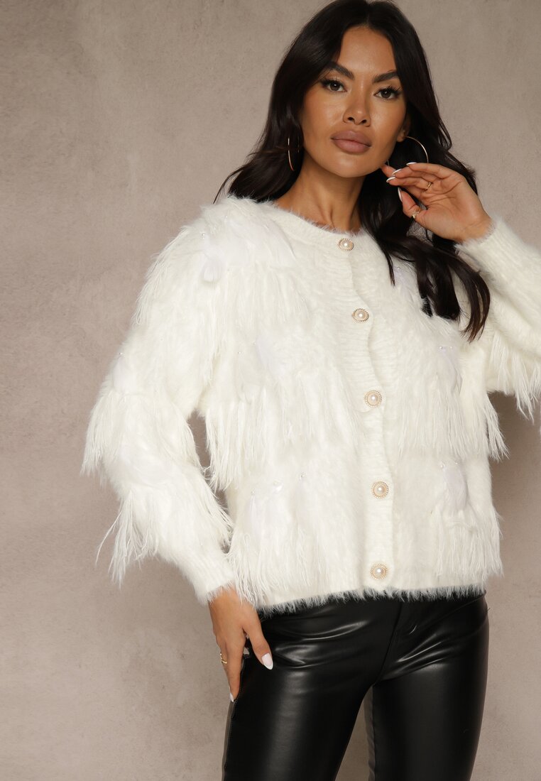Cardigan Meviatta Bej deschis