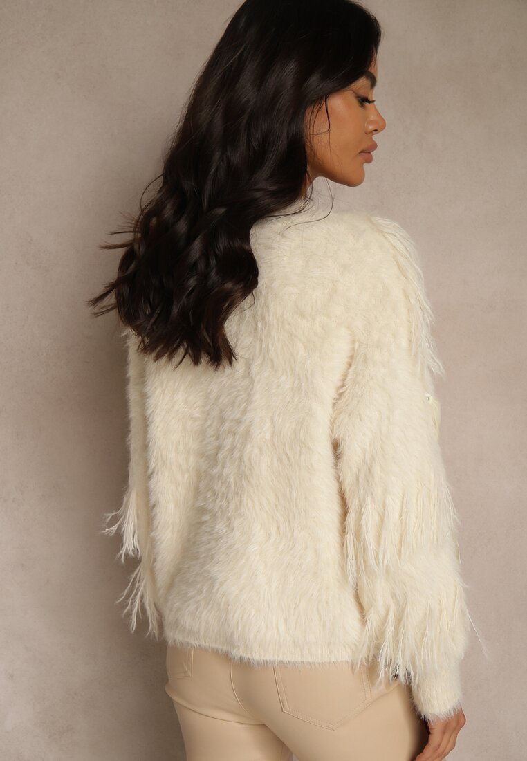 Cardigan Meviatta Bej deschis
