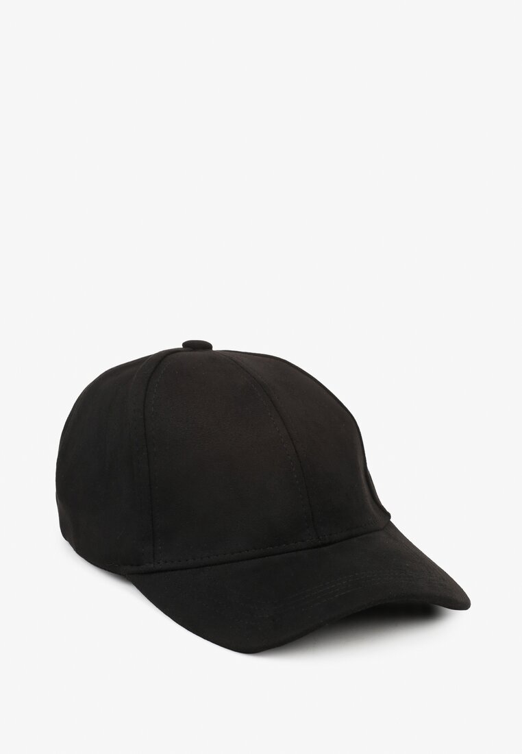 Czarna Casualowa Czapka z Daszkiem Tuslena