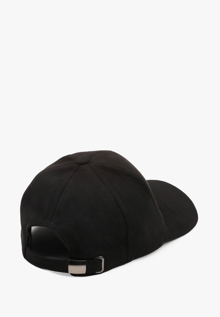 Czarna Casualowa Czapka z Daszkiem Tuslena