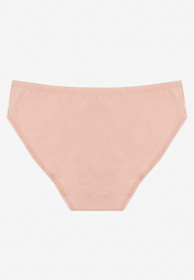 Różowe Bawełniane Majtki Figi o Klasycznym Fasonie Venalice