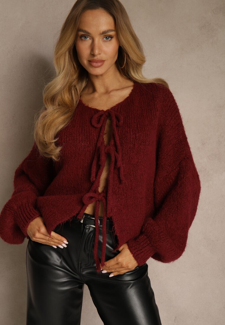 Cardigan Bordo