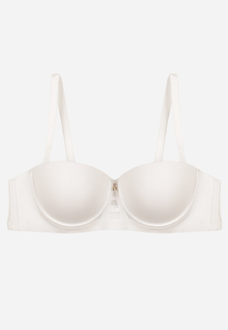 Biały Klasyczny Biustonosz Typu Balkonetka Doriesana