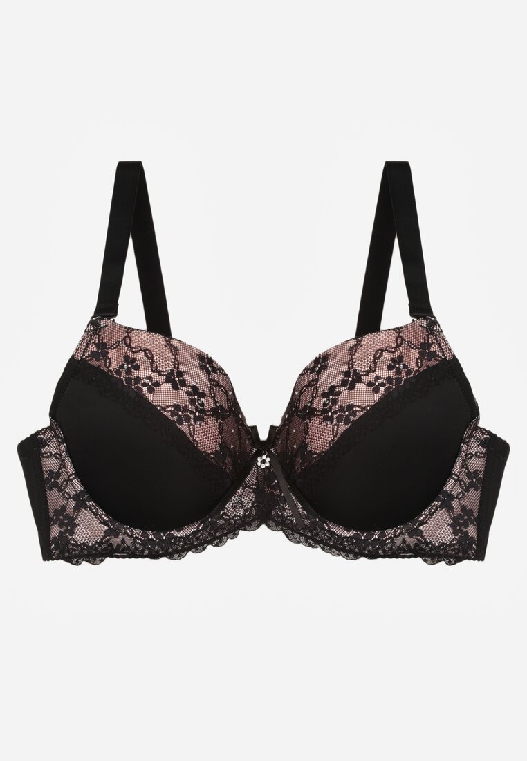 Sutien Himelodia Negru cu roz