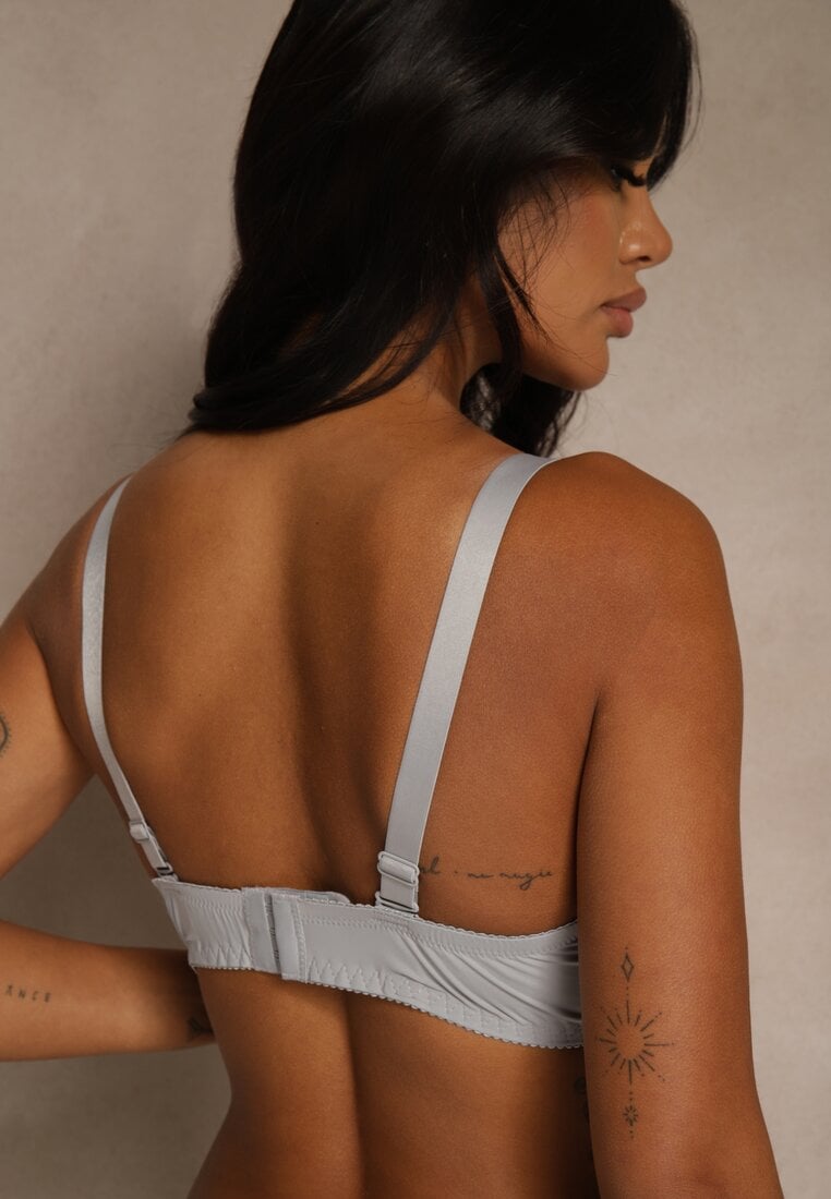 Sutien Himelodia Gri cu roz