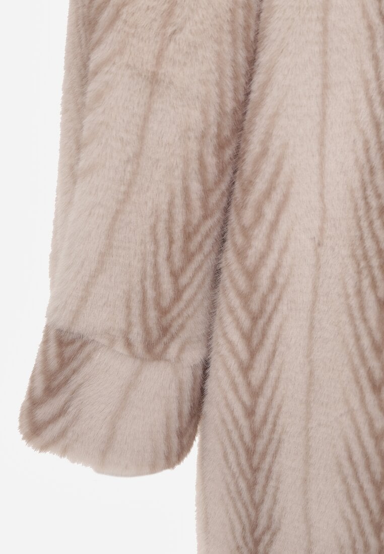 Palton Elrinrahne Bej deschis