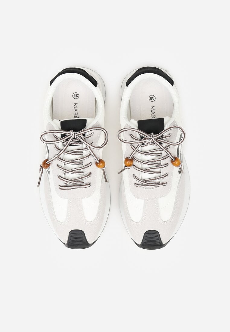 Czarne Sneakersy Ozdobione Geometrycznym Motywem Phiaronei