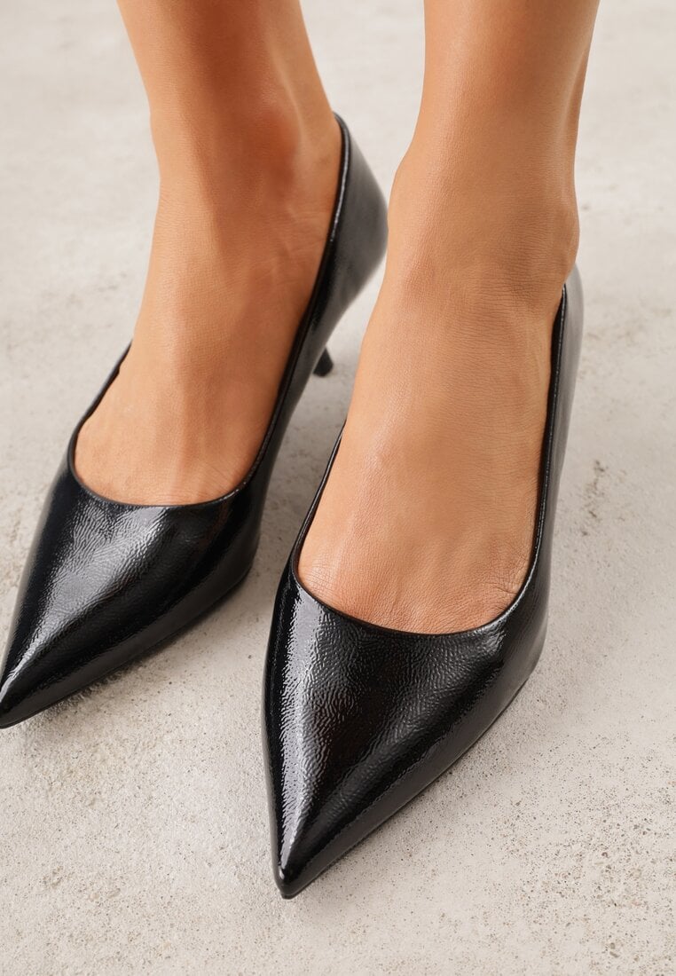 Czarne Czółenka na Kaczuszce Rhaepheme