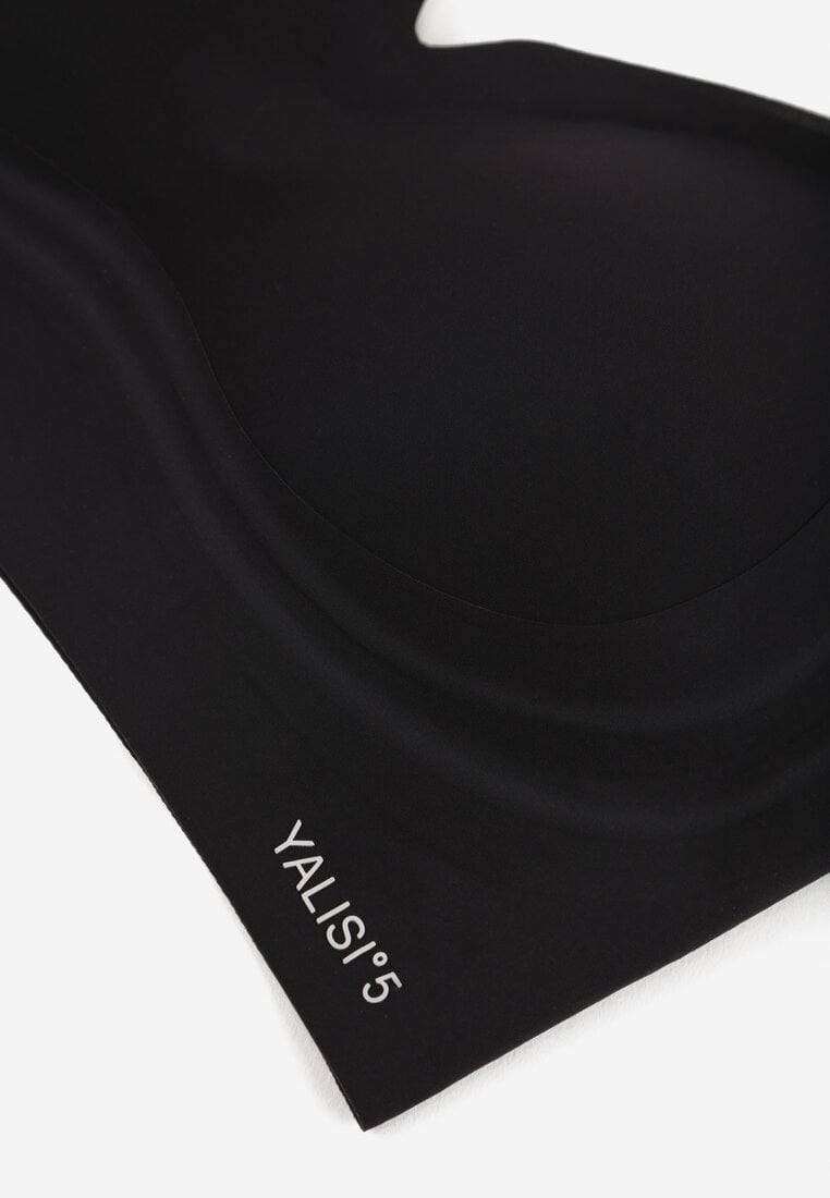 Czarny Elastyczny Biustonosz Bezszwowy Bez Fiszbin Edaelia