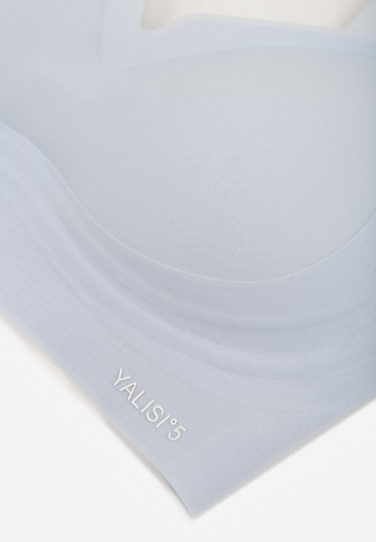 Niebieski Elastyczny Biustonosz Bezszwowy Bez Fiszbin Edaelia