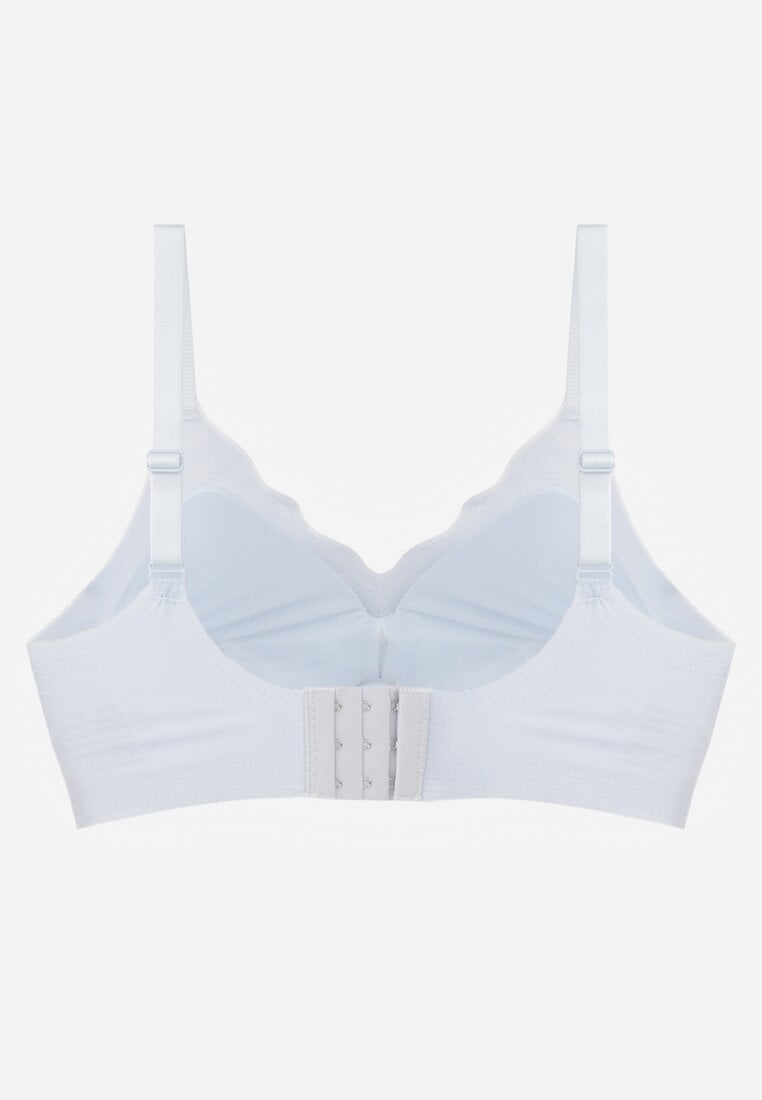 Niebieski Bezszwowy Biustonosz z Usztywnieniem Bez Fiszbin Zeritha