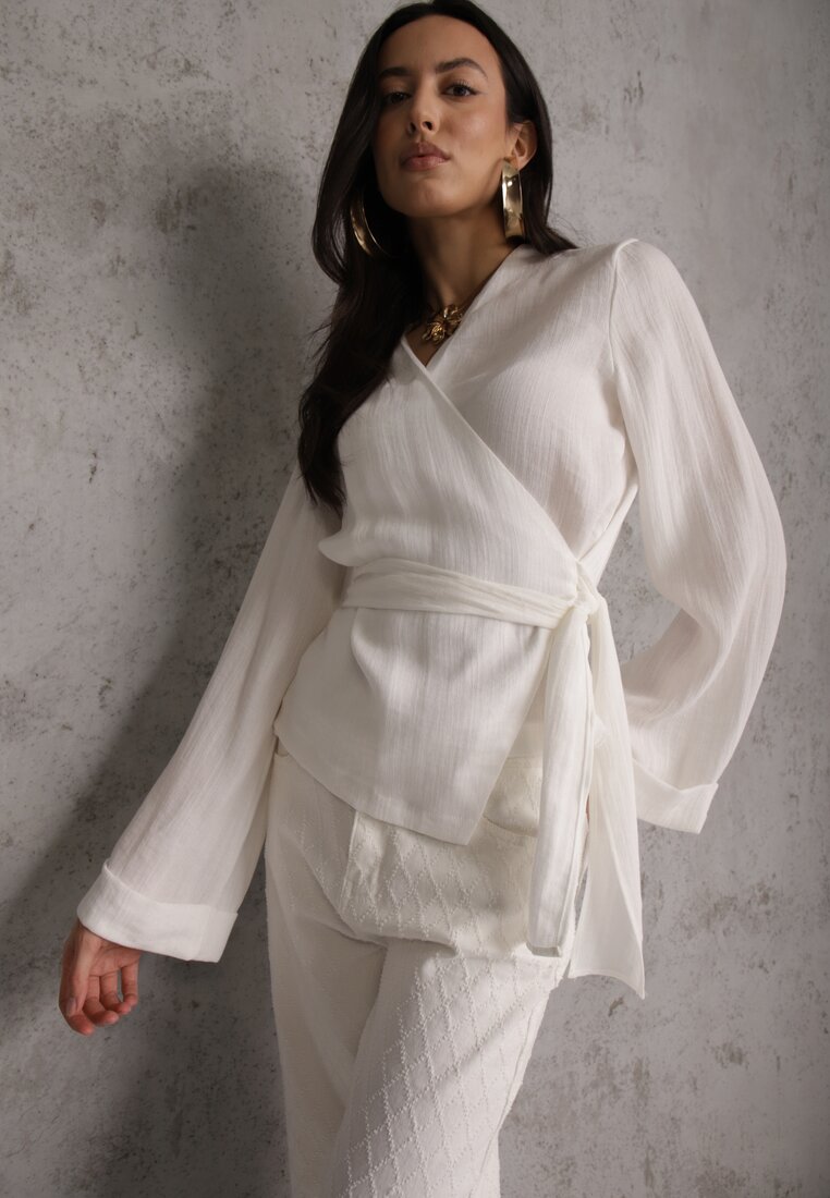 Bluză Velarila Albă