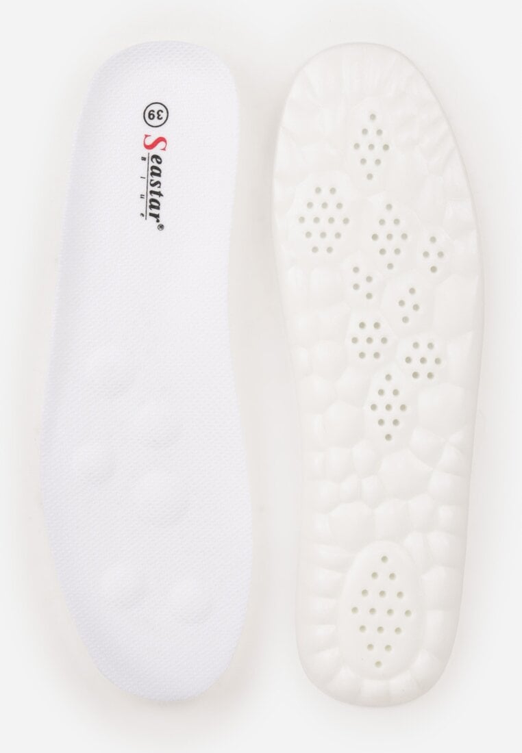 Brązowe Sneakersy na Platformie z Geometrycznym Motywem Hippiopis