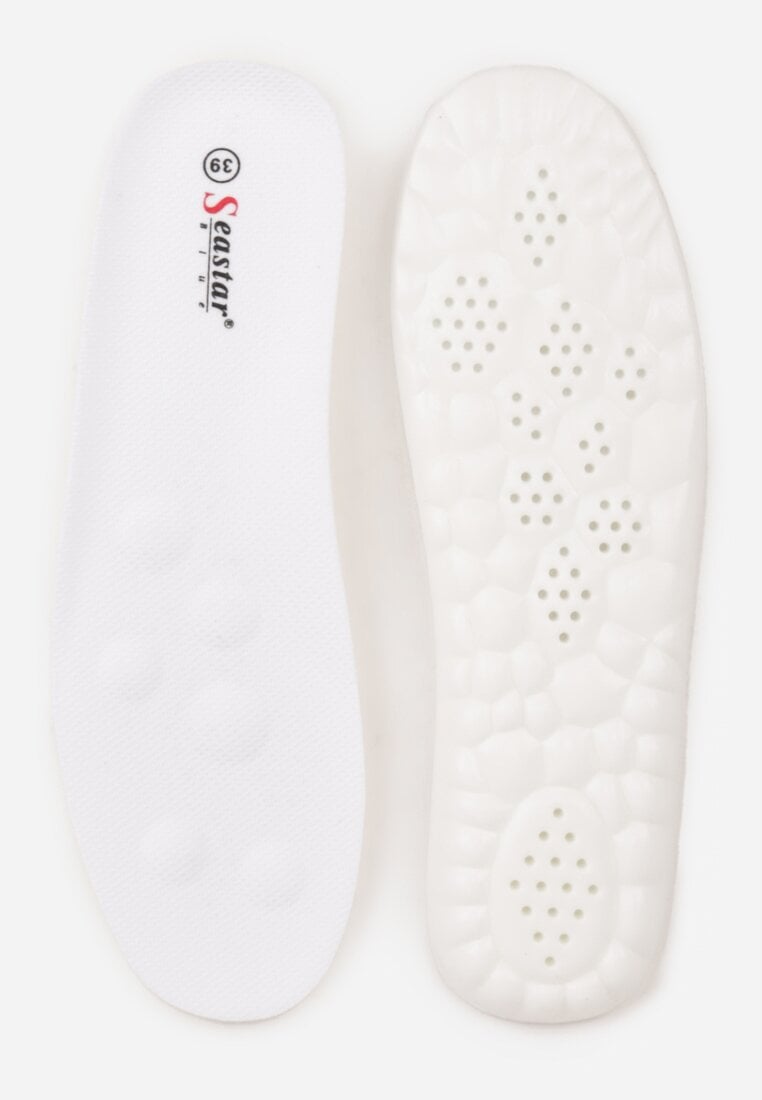 Fuksjowe Sneakersy na Platformie z Geometrycznym Motywem Hippiopis