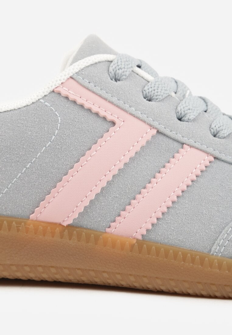 Niebieskie Sneakersy Typu Klasyczne Tenisówki Kilice