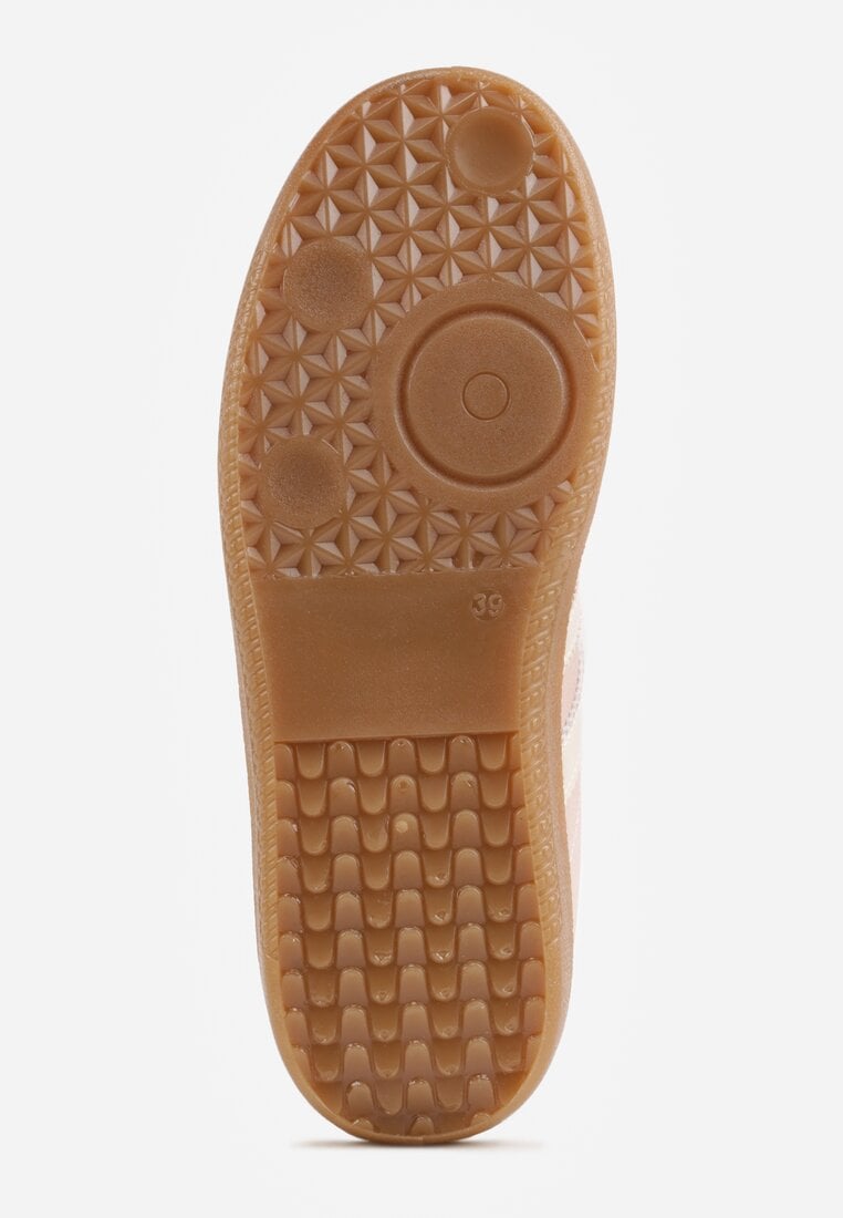 Różowe Sneakersy Typu Klasyczne Tenisówki Kilice