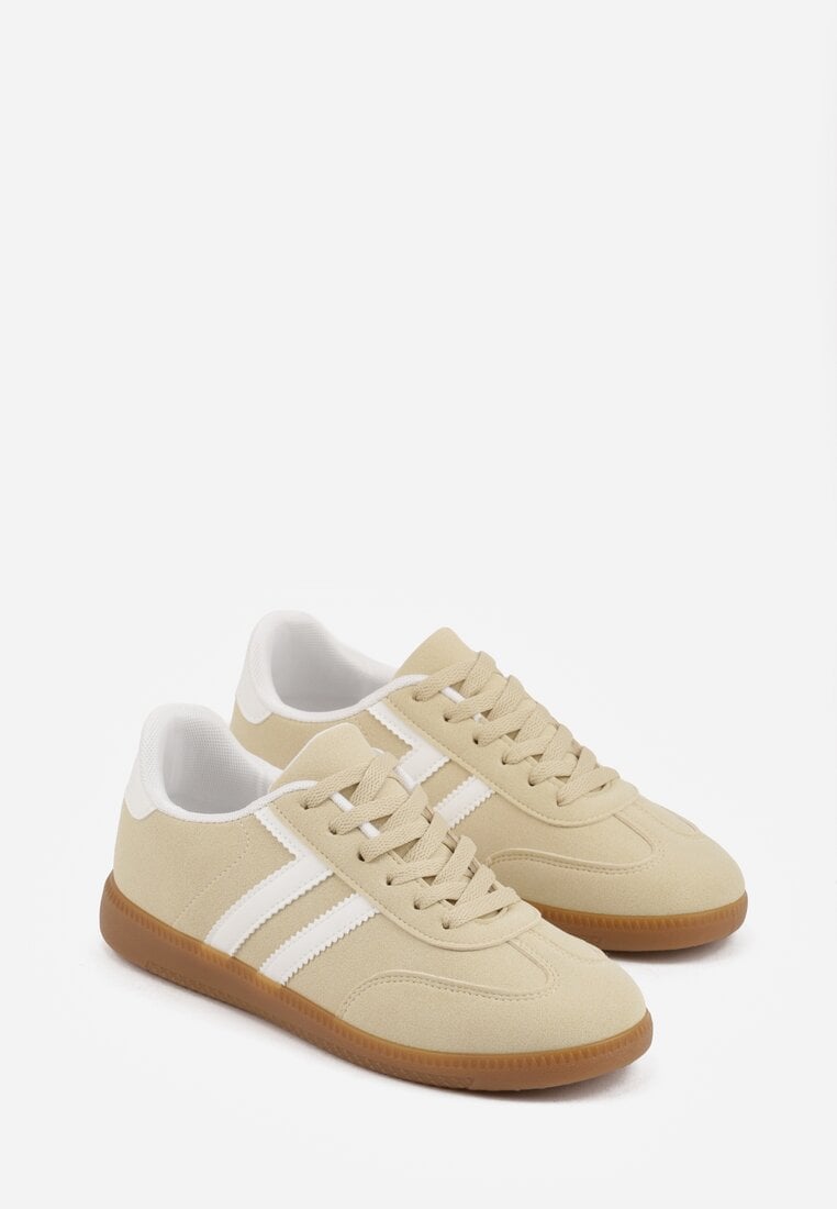 Żółte Sneakersy Typu Klasyczne Tenisówki Kilice