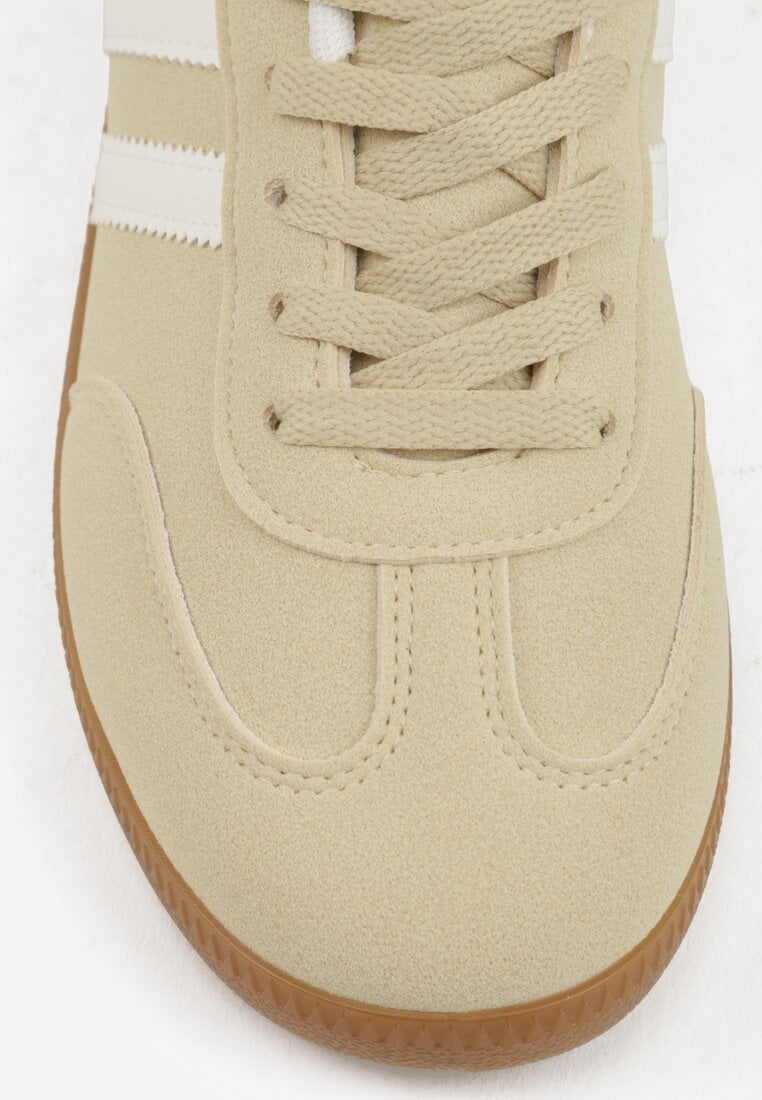 Żółte Sneakersy Typu Klasyczne Tenisówki Kilice