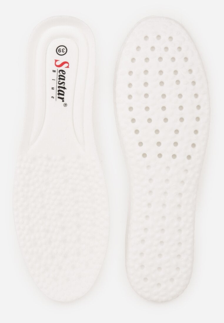 Beżowe Sneakersy na Platformie z Cholewką z Koronką i Brokatem Chada