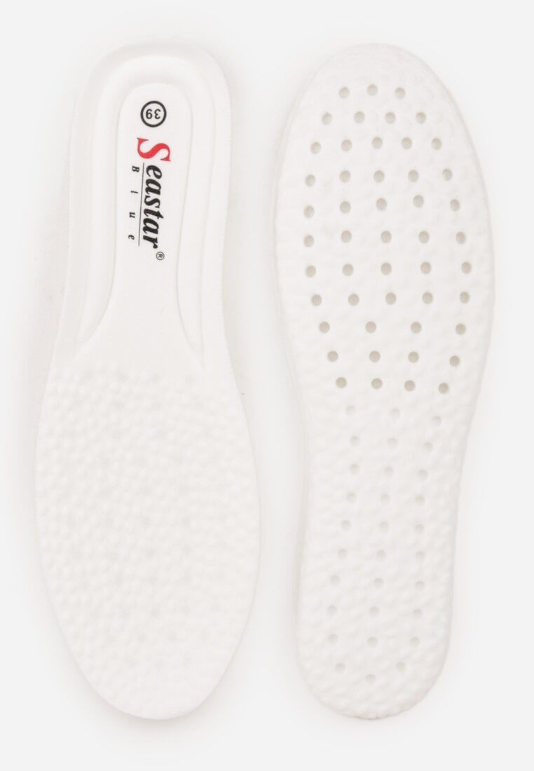 Zielone Sneakersy na Tłoczonej Platformie Ozdobione Dwoma Paskami Hesaia