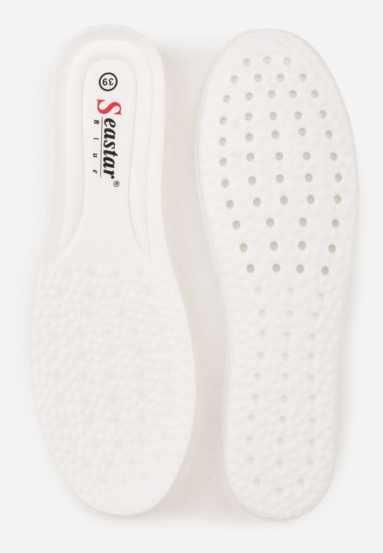 Różowe Sneakersy na Tłoczonej Platformie Ozdobione Dwoma Paskami Hesaia