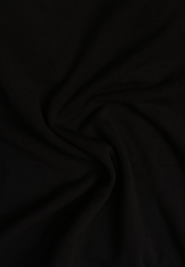 Czarny Top z Wiskozy na Podwójnych Ramiączkach Indrea