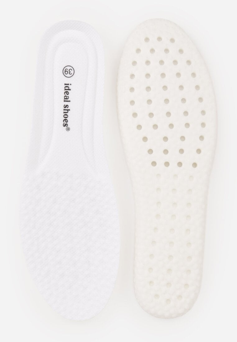 Jasnożółte Sneakersy na Platformie w Stylu Tenisówek Ozdobione Paskami Ladia