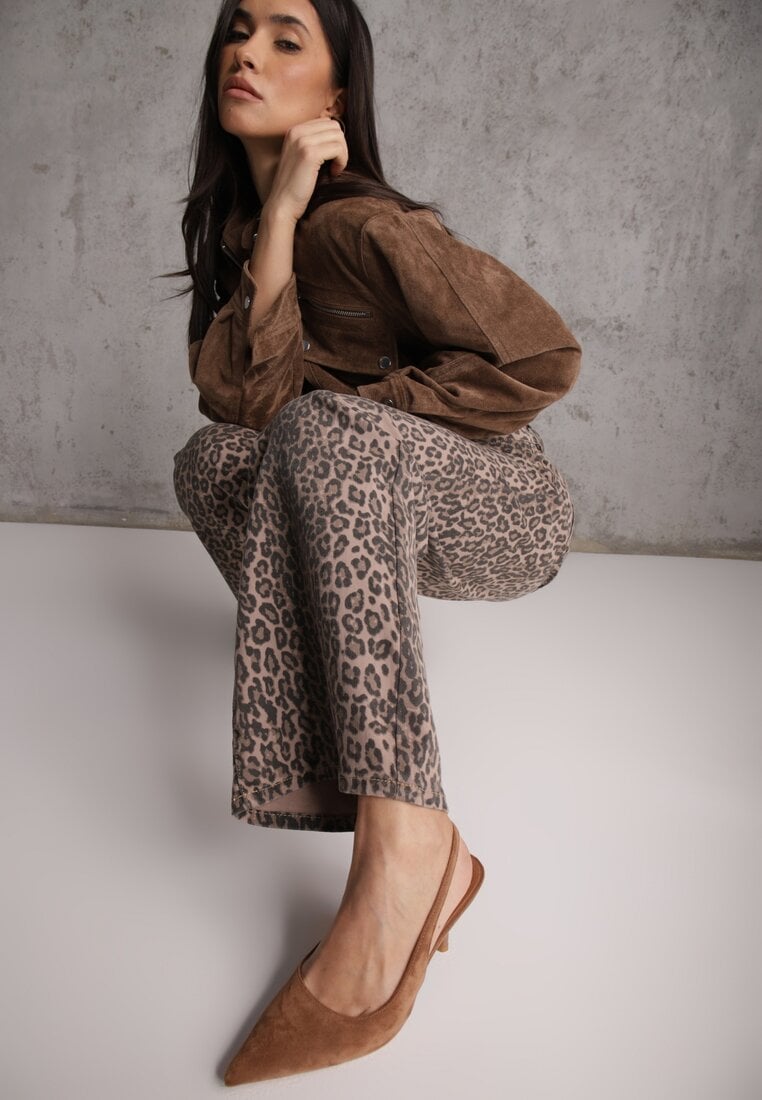 Blugi Saliritia Imprimeu leopard