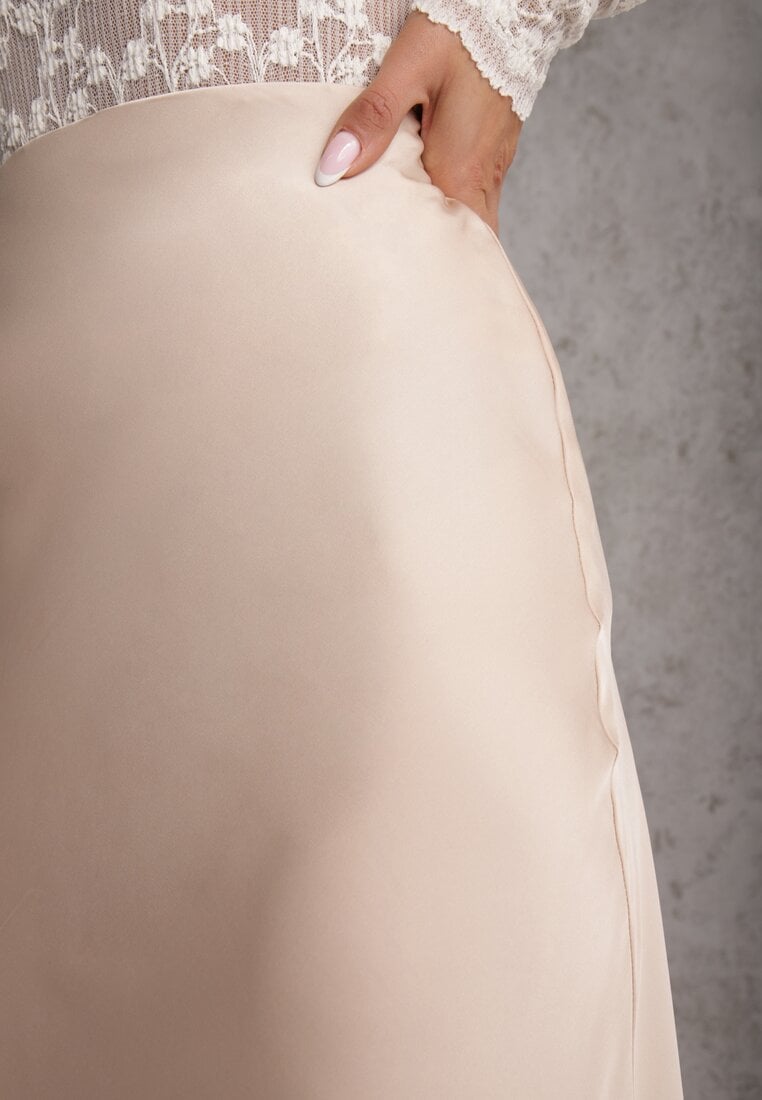 Fustă Zinnivira Bej