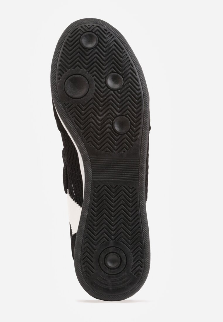 Czarne Tenisówki Typu Sneakeriny Ozdobione Napisem Emirinne