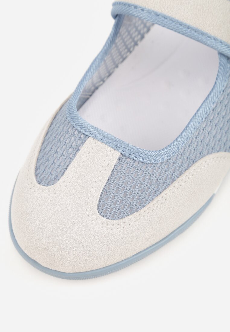 Granatowe Tenisówki Typu Sneakeriny Ozdobione Napisem Emirinne