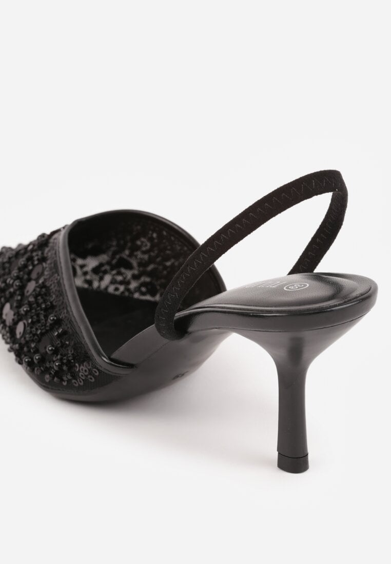 Pantofi stiletto Vikiraie Negri