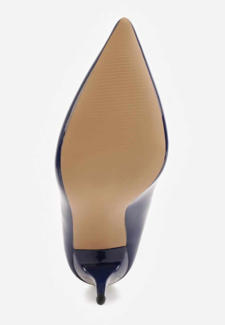 Granatowe Szpilki Cassildi