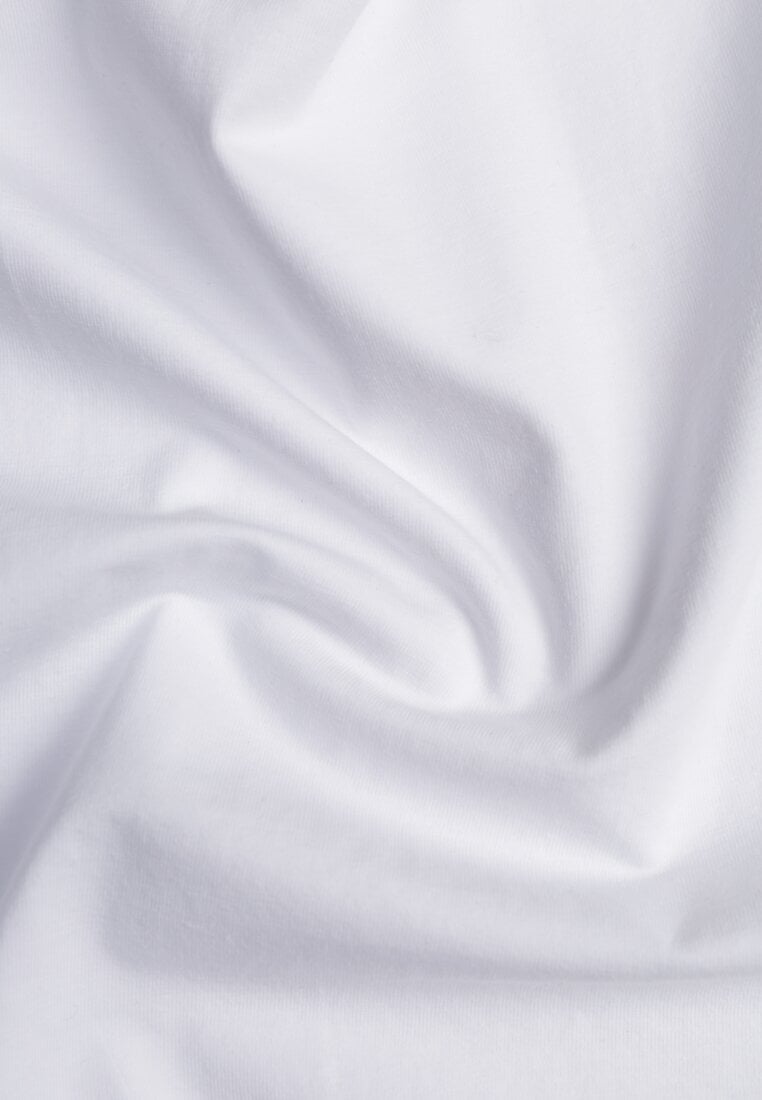 Biały Bawełniany T-shirt o Kroju Oversize Neduna