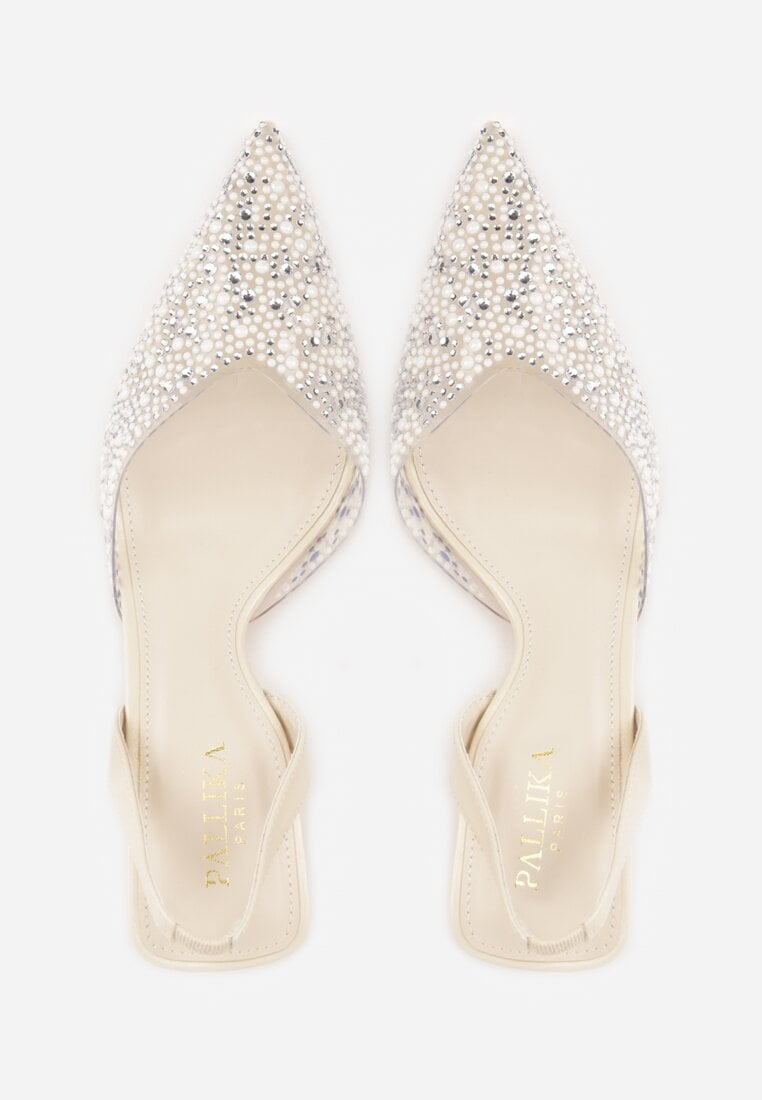 Pantofi cu toc Karenetia Bej