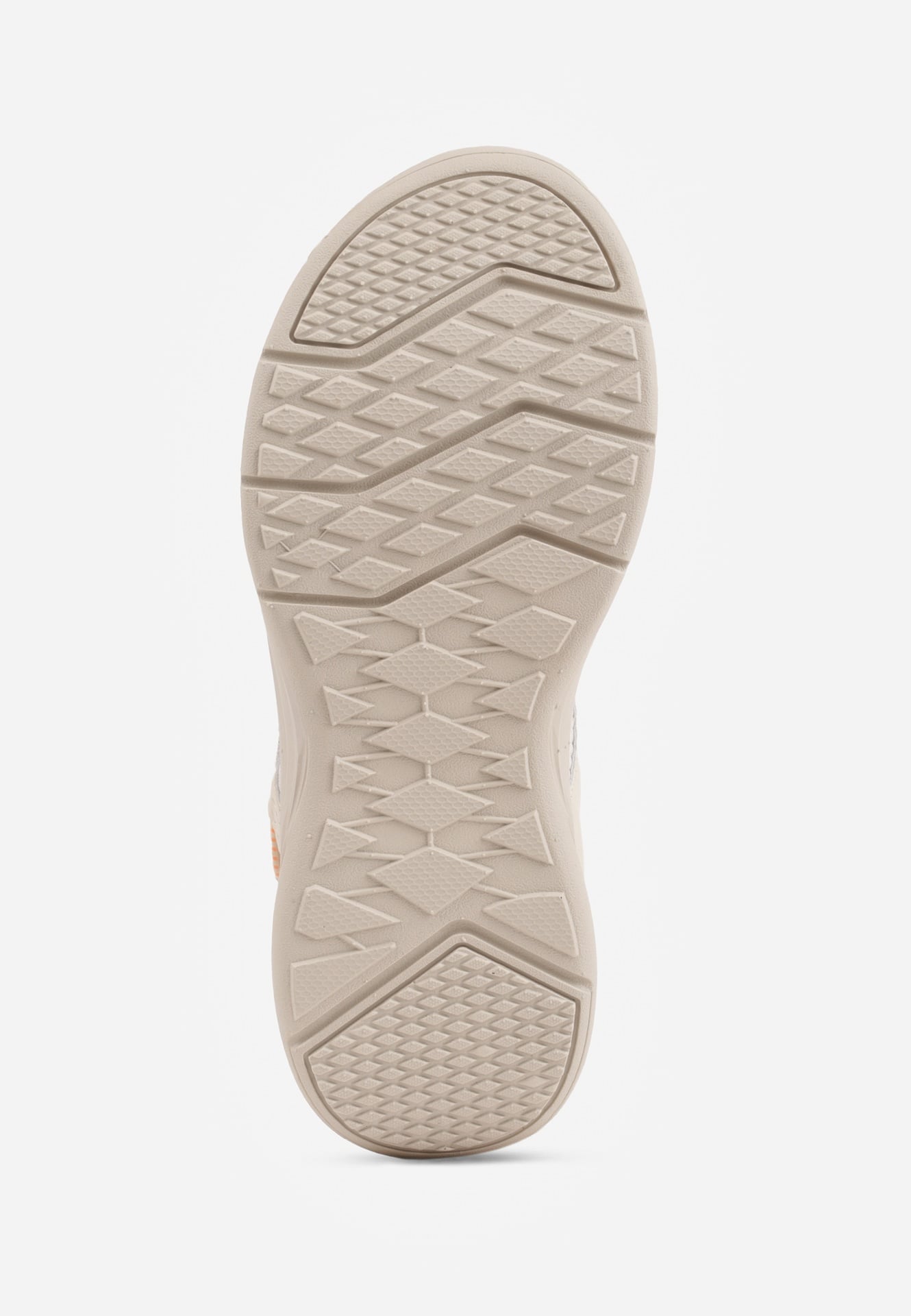 Jasnobeżowe Sandały z Wkładką ze Skóry Naturalnej i Zapięciem na Rzep Sambuca