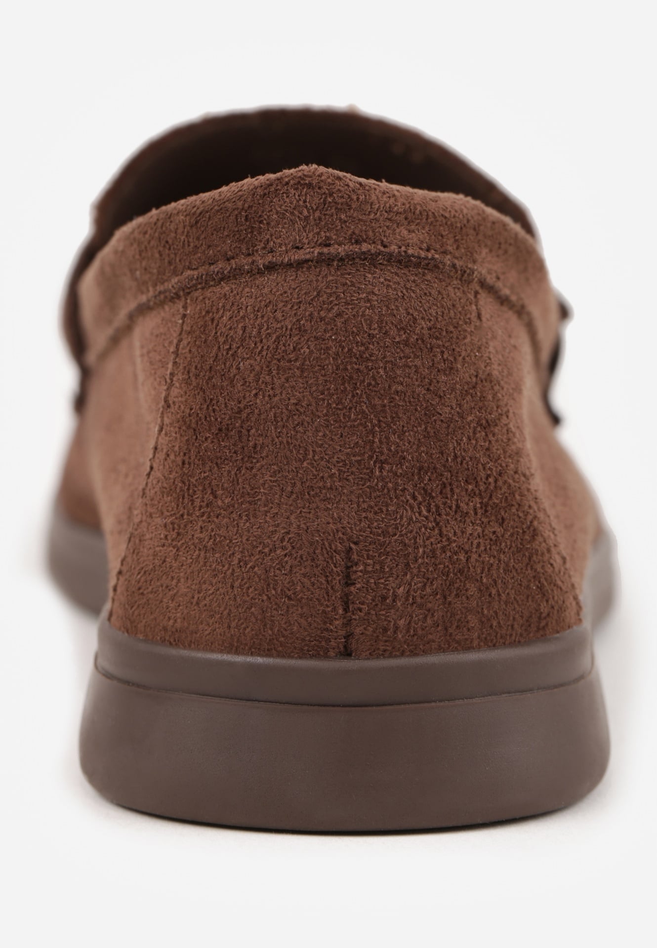 Brązowe Mokasyny Ozdobione Metaliczną Klamrą Murielori