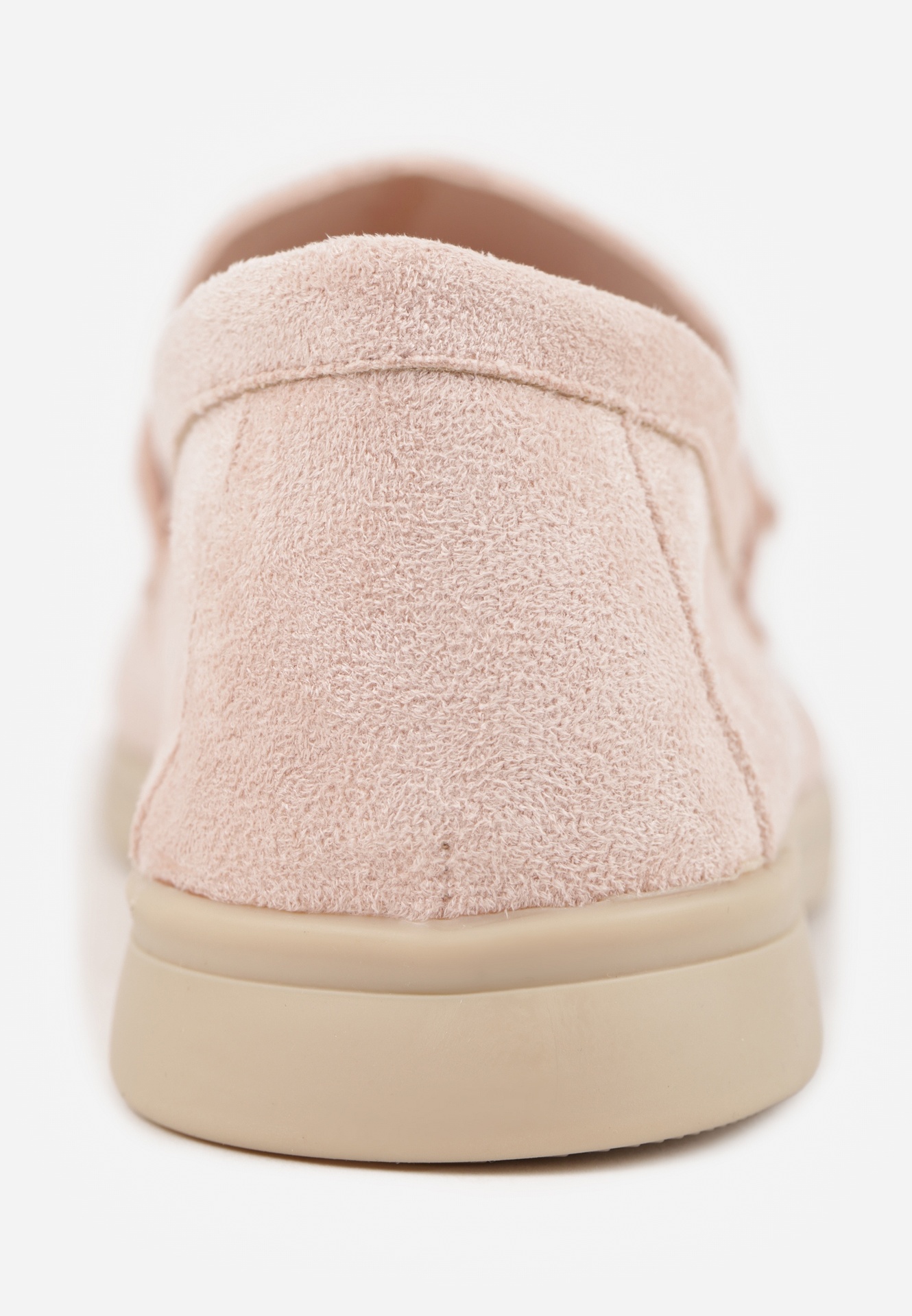 Różowe Mokasyny Ozdobione Metaliczną Klamrą Murielori