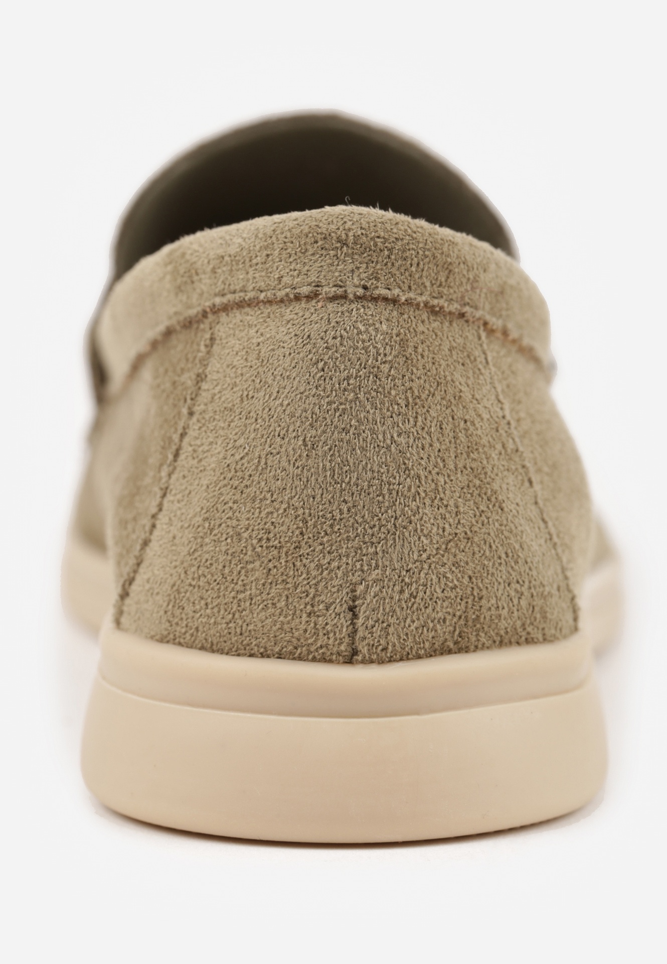 Zielone Mokasyny Ozdobione Metaliczną Klamrą Murielori