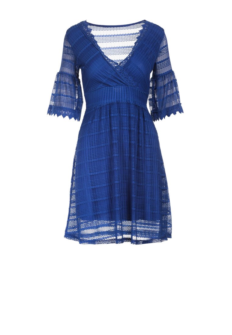 Niebieska Sukienka Fyreleva