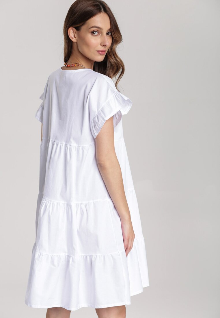 Biała Sukienka Seregune