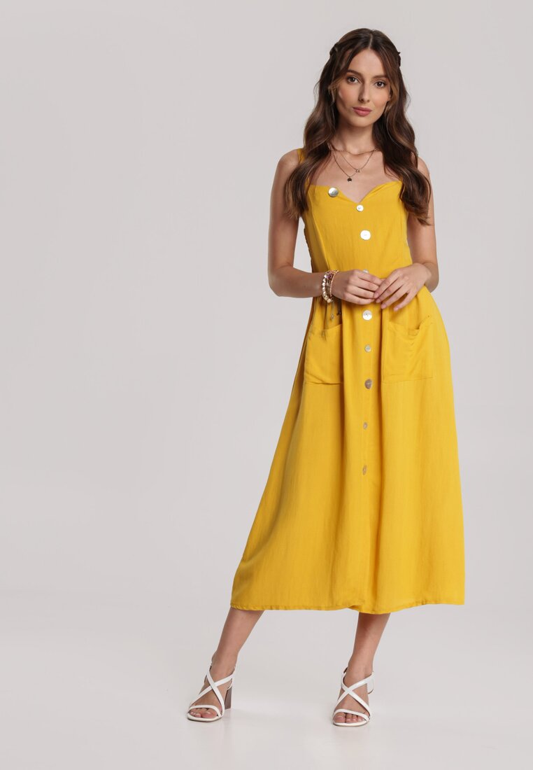 Żółta Sukienka Coratune